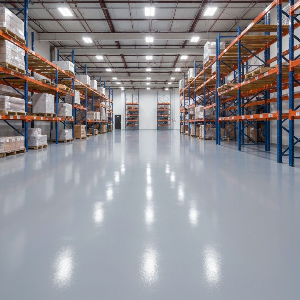 After: Warehouse — Industrial Epoxy