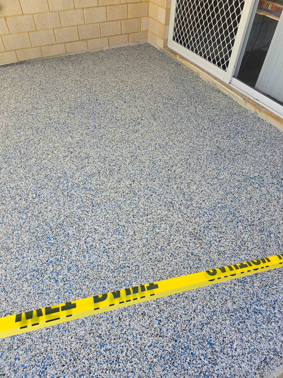 After: Outdoor Patio — Flakes