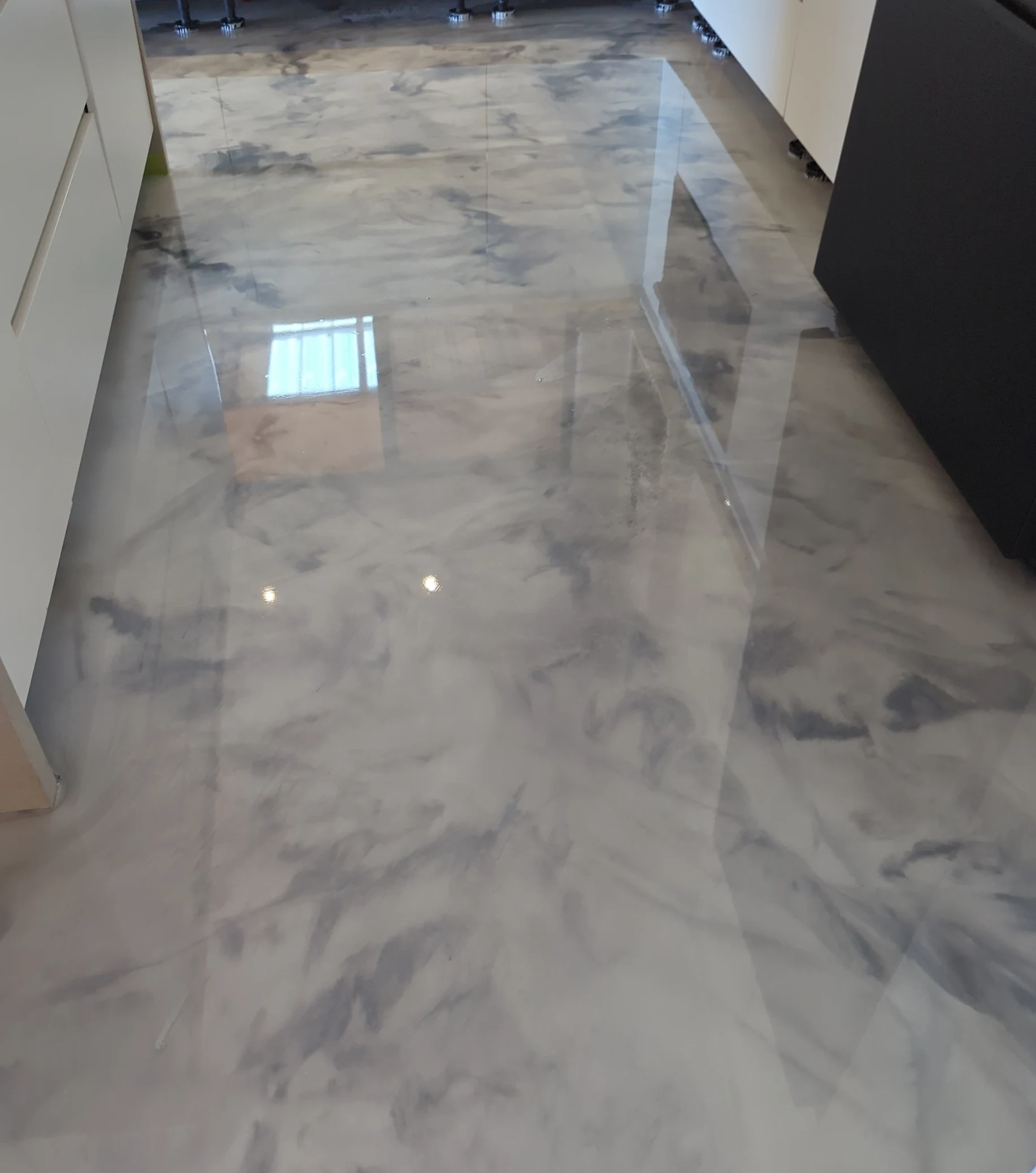 Interior — Metallic Epoxy by Coating Hub