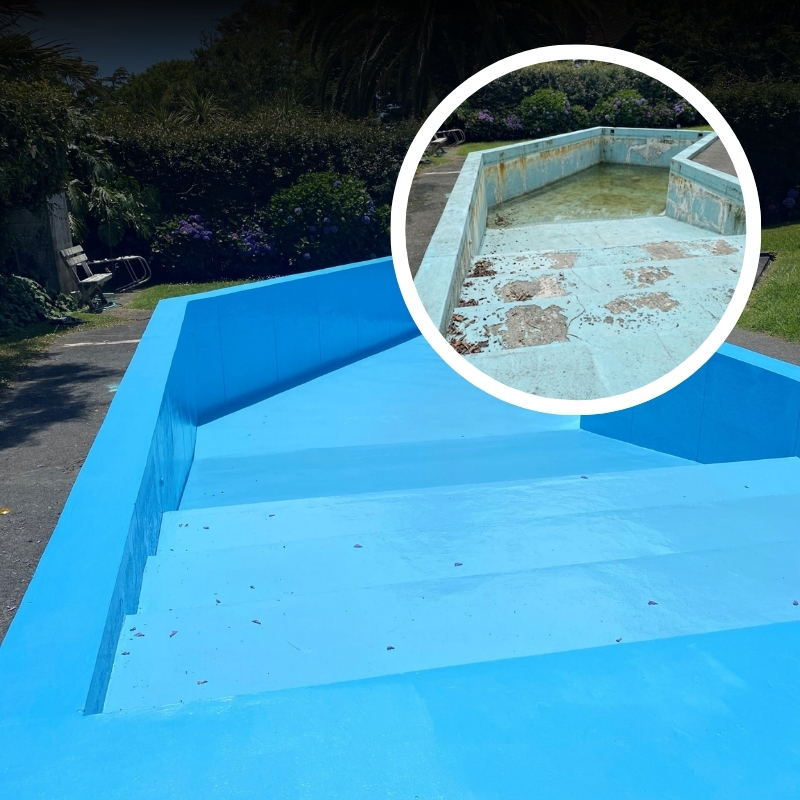 Pool resurfaced by Coating Hub in Canning Vale