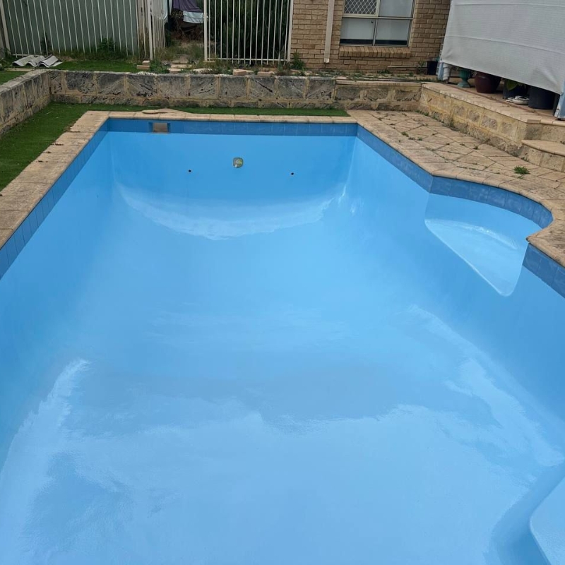 Pool resurfaced by Coating Hub in Joondalup